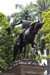 Nationalheld Simón Bolívar in Cartagena.