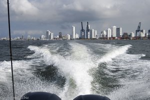 Nun können wir Gas geben - Islas del Rosario