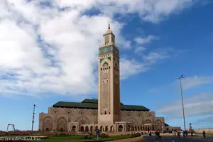 die Moschee Hassan II. in Casablanca