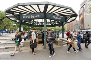 auffälliger ist die Subway Station am Union Square