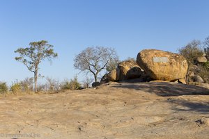 Denkmal im Krüger Nationalpark