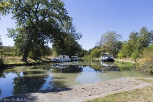 Becken bei der Ecluse de Villeseque