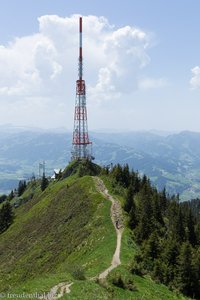 Sender des Bayrischen Rundfunks auf der Hochwartspitze