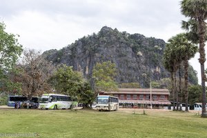 bizarre Karstfelsen im Kayin-Staat