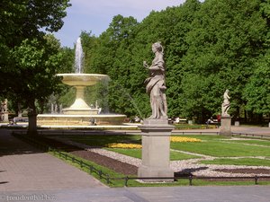 Im Saski Park - der Sächsische Garten