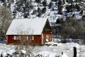 entlegenes Wohnhaus in Utah