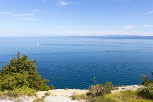 Die Aussicht nach Italien