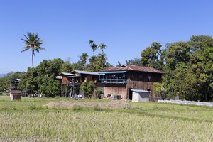 Ländliche Idylle am Inle-See