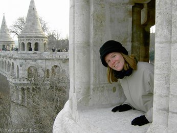 Annette in der Fischerbastei