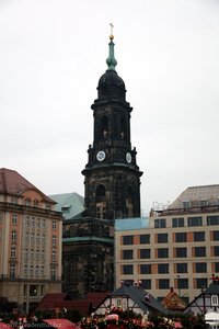Blick über den Altmarkt zur Kreuzkirche