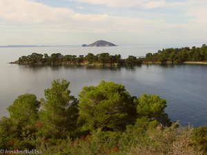 idyllischer Küstenabschnitt auf Sithonia