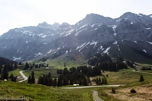 Blick über die Schwägalp zum Säntis