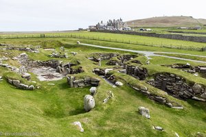 auf dem Jarlshof der Shetlandinseln