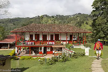 Die Finca El Ocaso - eine Kaffeeplantage bei Salento.