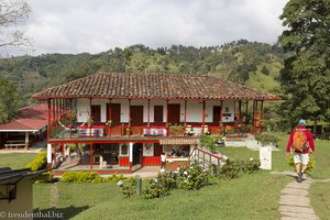 Die Finca El Ocaso - eine Kaffeeplantage bei Salento.