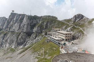 Blick von Esel auf Pilatus-Kulm