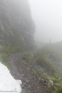 Nebelwanderung - 5-Seen-Wanderung beim Pizol