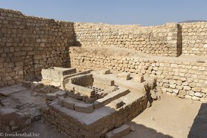 der Brunnen in der Ausgrabungsstätte Samharam im Oman