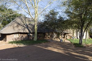 Außenbereich der African Extreme Safaris bush lodge bei Musina