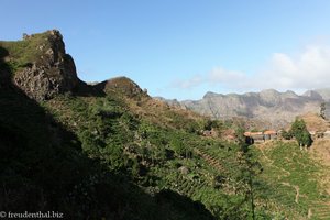 Bergwelt im Norden Santiagos Kapverden