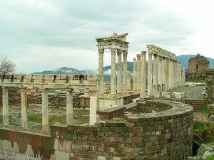 Der Athena-Tempel bei Pergamon