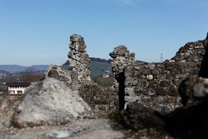 Mauerreste der Ruine Gesslerburg