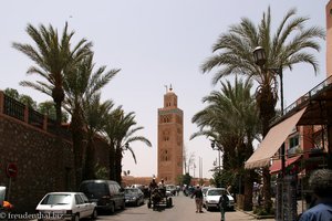 Minarett der Moschee der Buchhändler