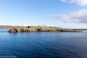 Ankunft in der Bucht von Lerwick