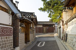 Bukchon Hanok Village und die wenigen leeren Ecken