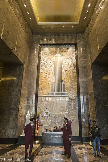 Eingangshalle im Empire State Building