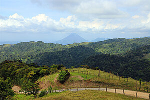 Mirador los Olivos mit Blick zum Vulkan Arenal