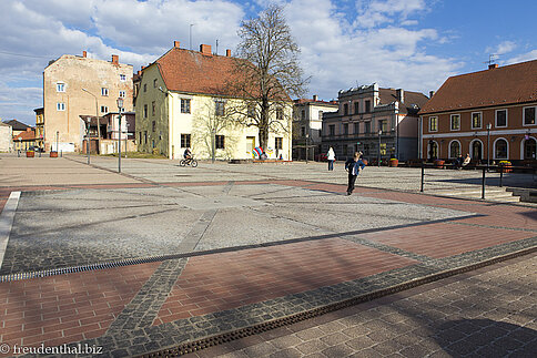 der Rosenplatz von Cesis
