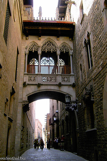 Seufzerbrücke von Barcelona
