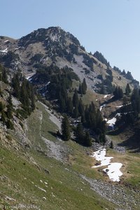 Blick zurück Richtung Hinter Höhi