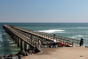 die Jetty ist eines der Wahrzeichen von Swakopmund