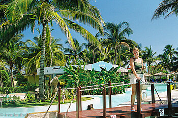 Annette im Hotel Las Morlas auf Varadero