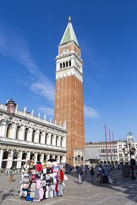 Der Campanile am Markusplatz