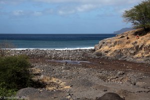 ausgetrocknete Mündung des Rio de Cuba