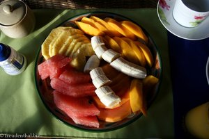 lecker Obstteller im Casa Hotel Mare Nostrvm