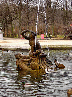 aber wenige Brunnen sind auch im Winter in Betrieb