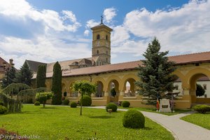 Bei der Dreifaltikeitskathedrale von Alba Iulia