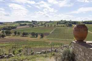 im Garten des Château de Mauriac