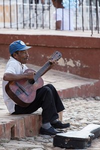 Gitarrist in Trinidad