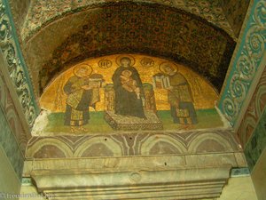 kirchliche Mosaike im Innern der Hagia Sophia