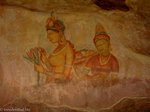 Wolkenmädchen beim Sigiriya