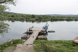 Fähranleger von Soroca, an der Grenze zwischen Moldau und der Ukraine.