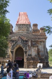 der Gubyaukgyi Temple von Bagan