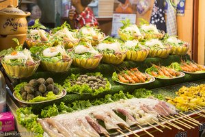 Garküche auf dem Nachtmarkt Chiang Rai