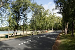 Küstenstraße im Nordosten von Mauritius