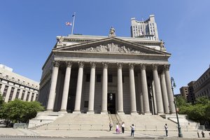 gewaltiges Gerichtsgebäude in New York